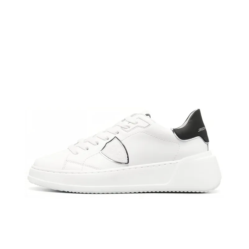 PHILIPPE MODEL Paris Logo-patch Leather Sneakers-0
