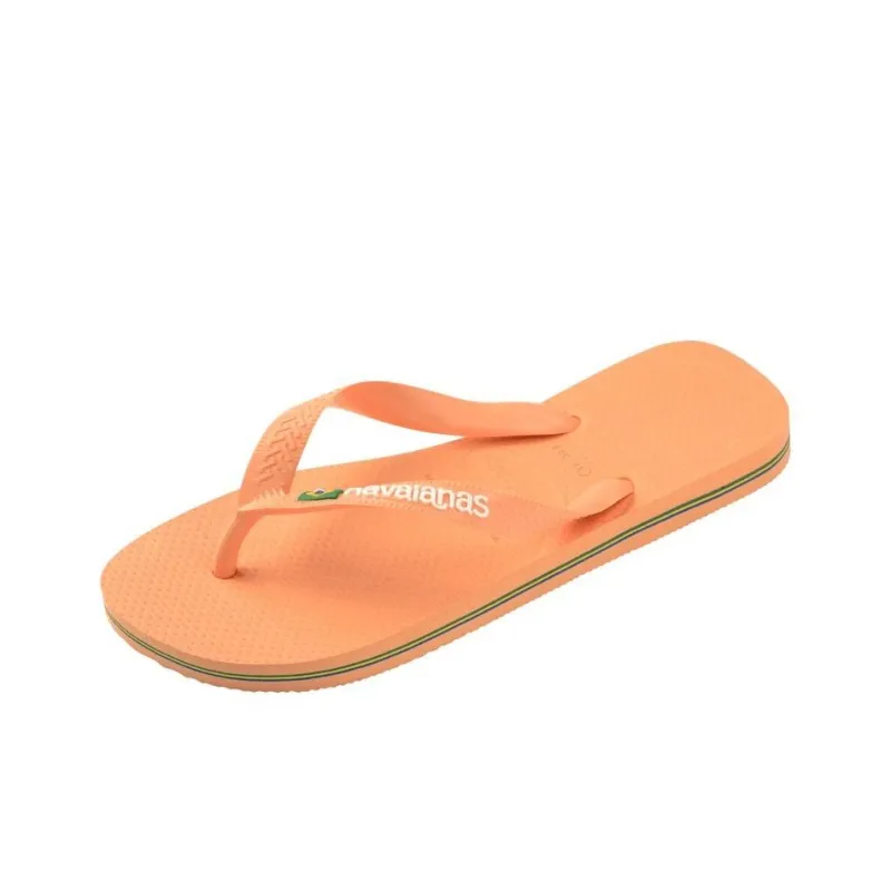 Havaianas Slip Resistant Flip Flops Women's Orange-2