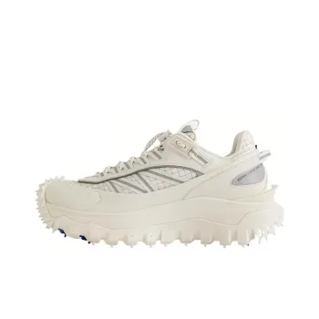 Moncler Round Toe Lace-Up Sneakers Women's
