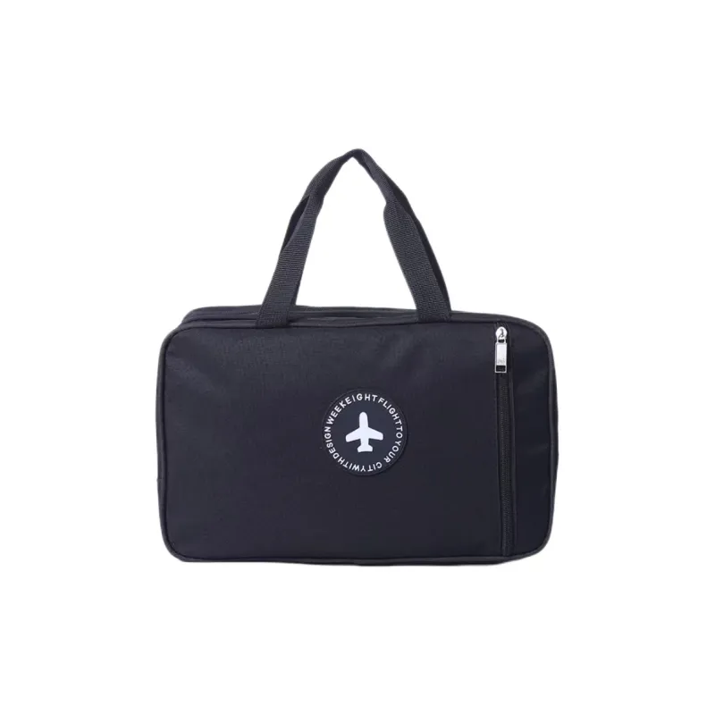 Boniu Oxford Travel Handbag Toiletry Bag Storage Bag Swim Bag Storage Bag Unisex Red/Blue/Black/Gray-3