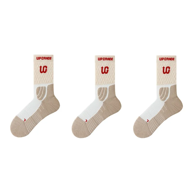 UGUPGRADE Basketball Socks Women's 3 Pack-1