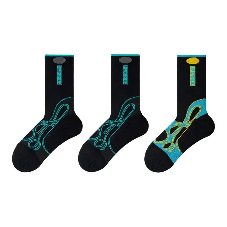 UGUPGRADE Basketball Socks Unisex 3 Pack-10
