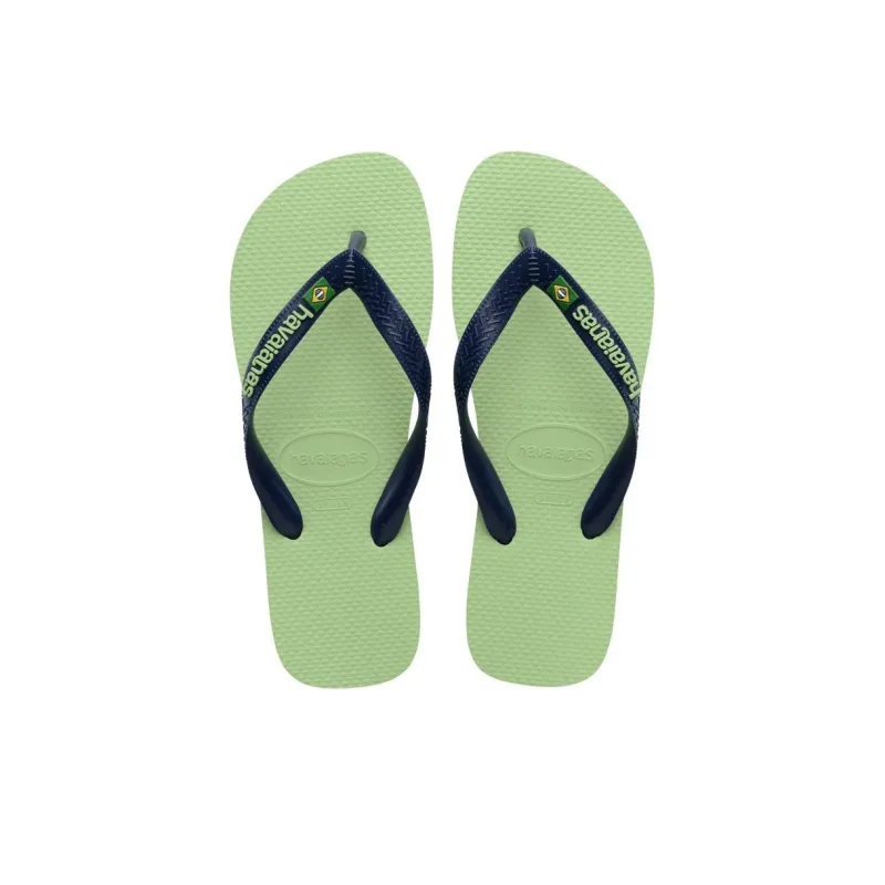 Havaianas Abrasion Resistant Flip Flops Women's Green-3