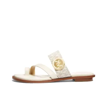 MICHAEL KORS Slide Slippers Women's Milk White