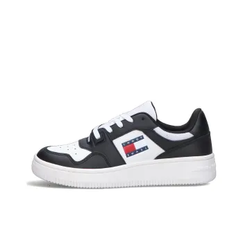 Tommy Hilfiger Low Top Skateboard Shoes Women's Black White