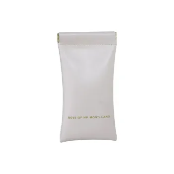 Boniu PU Eyeglass Pouch Small Size Unisex White Pink Brown Black