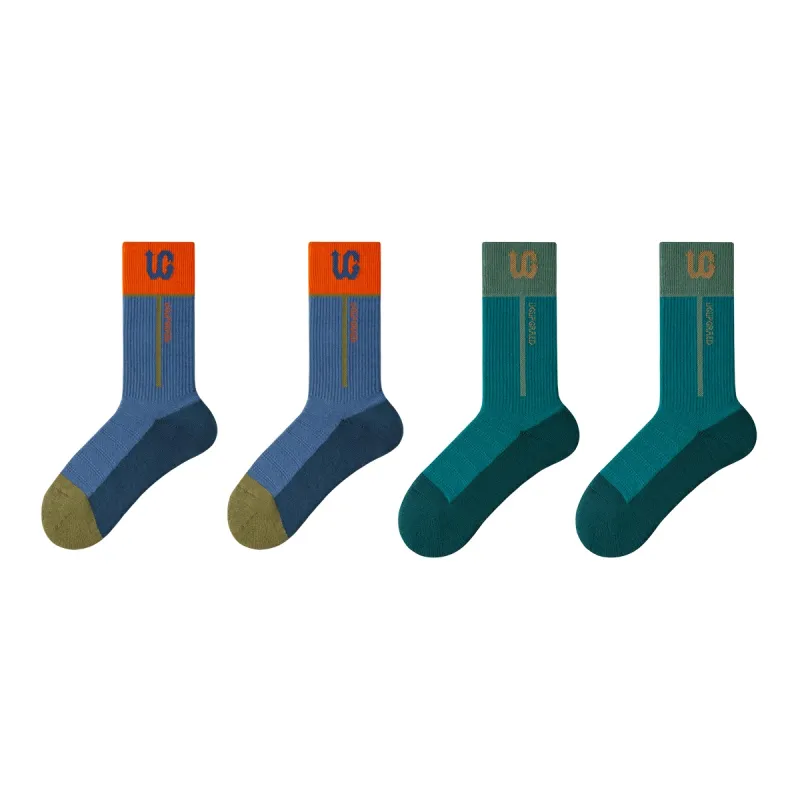 UGUPGRADE Basketball Socks Men's 4 Pack-5
