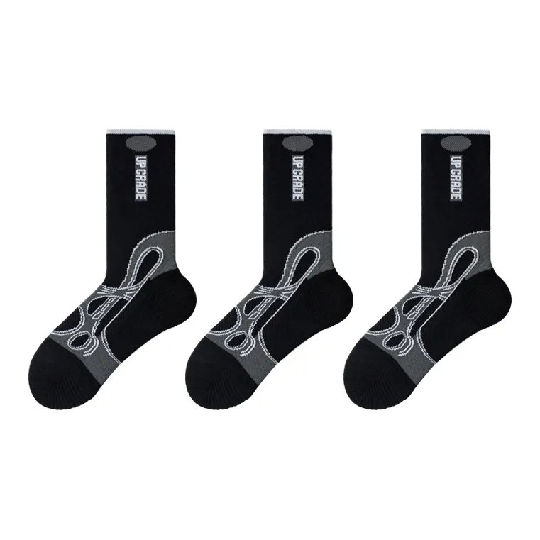 UGUPGRADE Basketball Socks Unisex 3 Pack-4