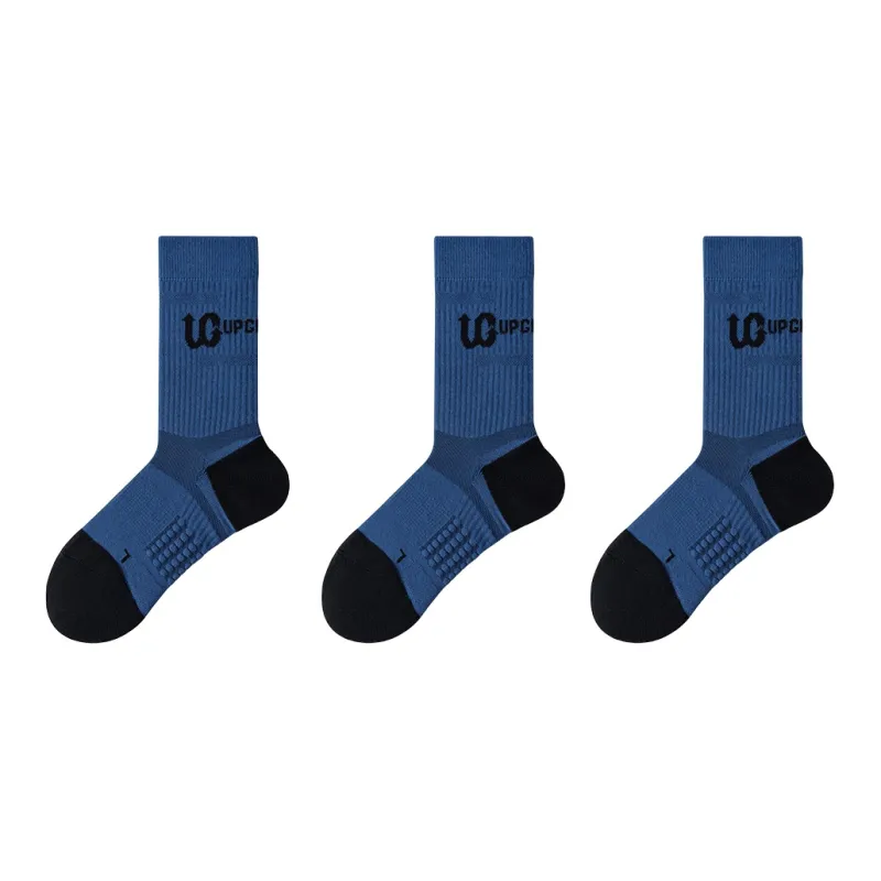 UGUPGRADE Basketball Socks Men's 3 Pack-1