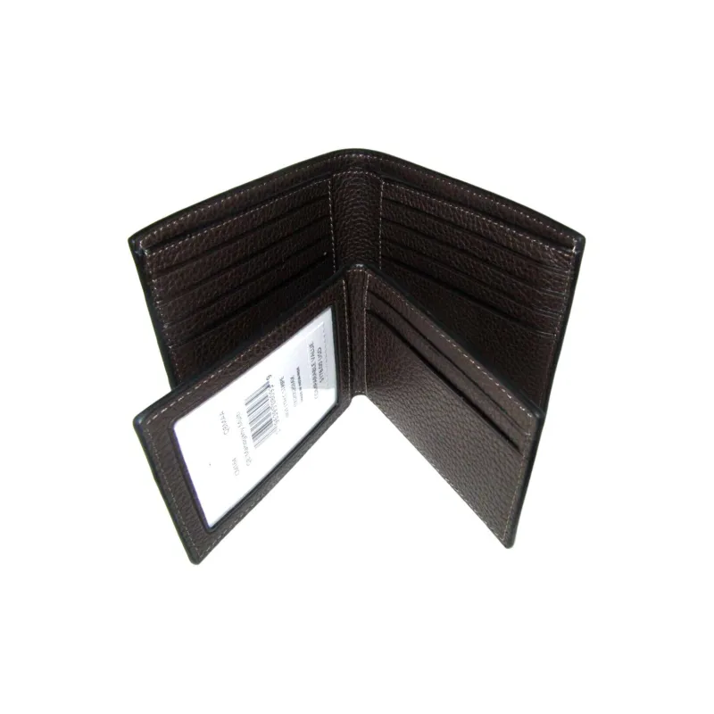 COACH 3 IN 1 Wallet Pebbled Leather Wallet Mini Women's Mahogany-2