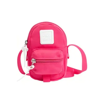 CILOCALA Nylon Passport Holder, Crossbody Fanny Pack, Cell Phone Pouch Regular Women's Multicolor