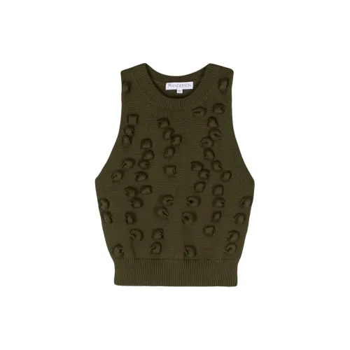 JW Anderson Loop-detailing Knitted Tank Top