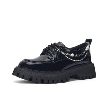 SATURDAY MODE Women's Casual Shoes Women's Low Top Black/Brown
