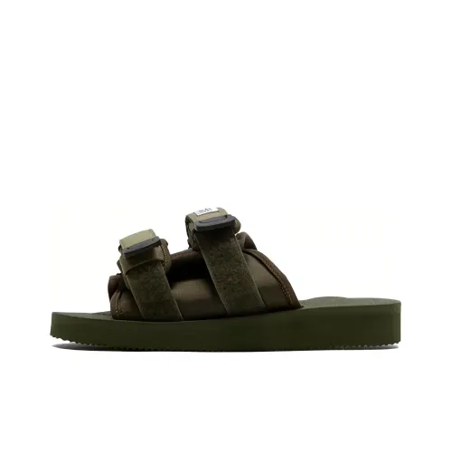 Suicoke Slide Slippers Women's Olive Green