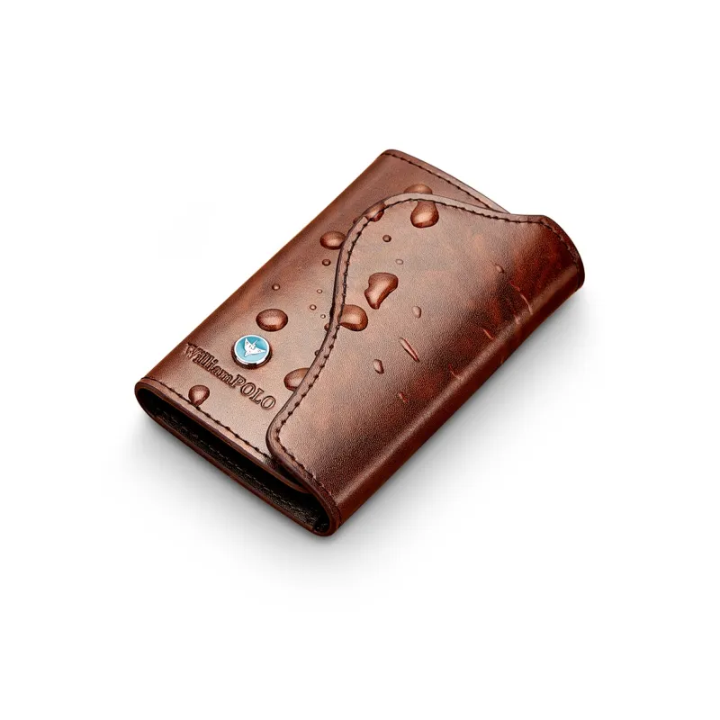 WilliamPOLO Cow Leather Key Pouch Regular Unisex Multicolor-11