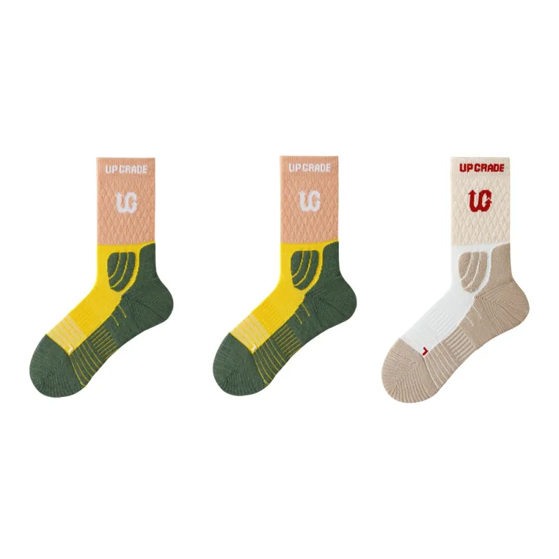 UGUPGRADE Basketball Socks Women's 3 Pack-6