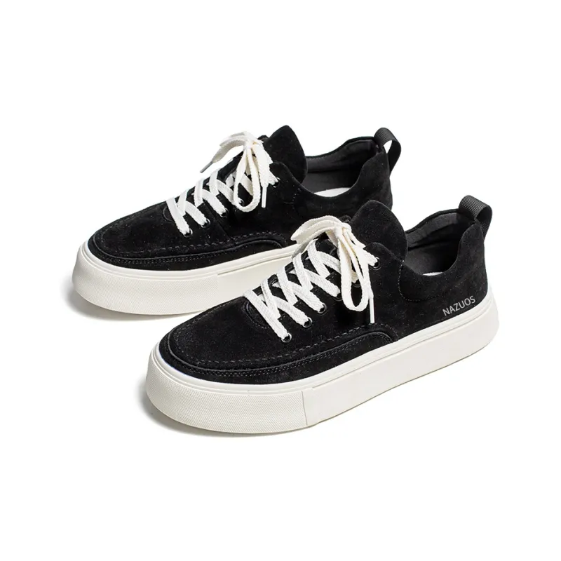 Rummaden Anti-Slip And Wear-Resistant Lightweight Low-Top Skateboard Shoes Men's-3