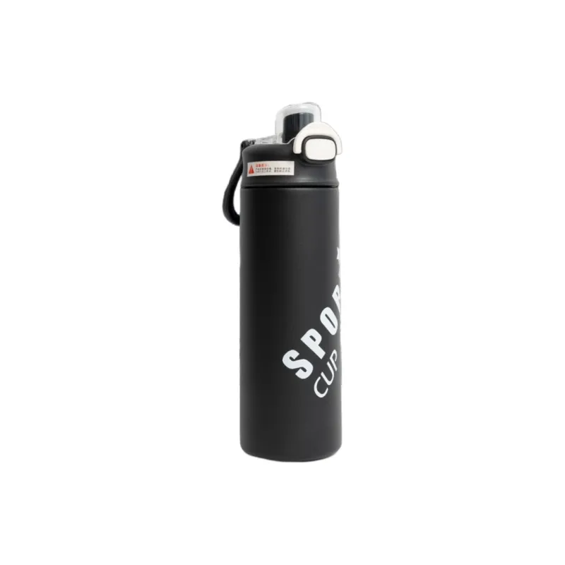 Shuosen Outdoor Water Equipment Outdoor Water Bottle 600ML Sports Stainless Steel + PP-4