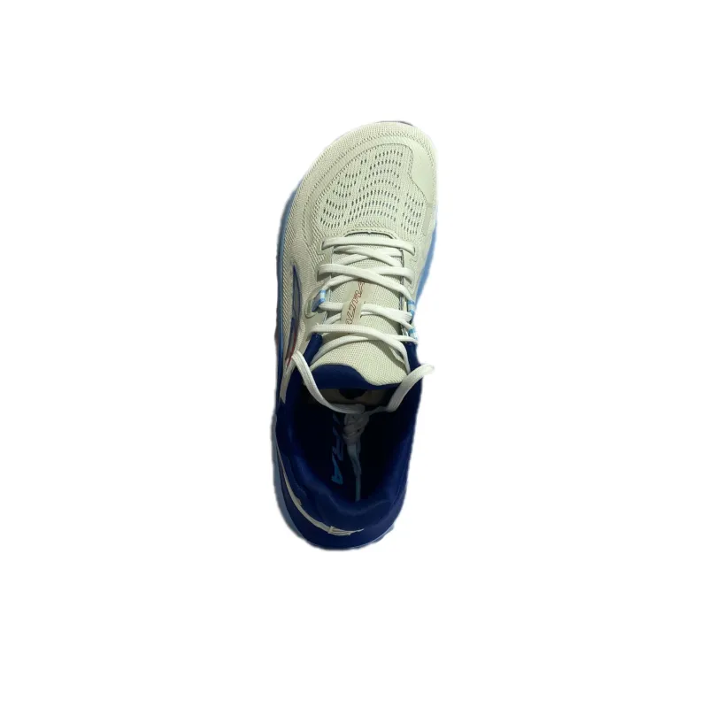 Altra Cushioning, Breathable, Supportive Low Top Running Shoes Women's White Blue-4
