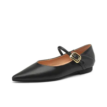 Bai Shiting Casual Single Shoes 1cm Women's