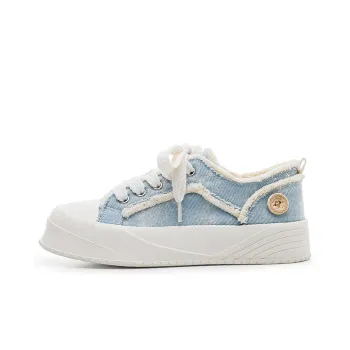 Warrior Wear resistant And Lightweight Canvas Shoes Women's Light Blue