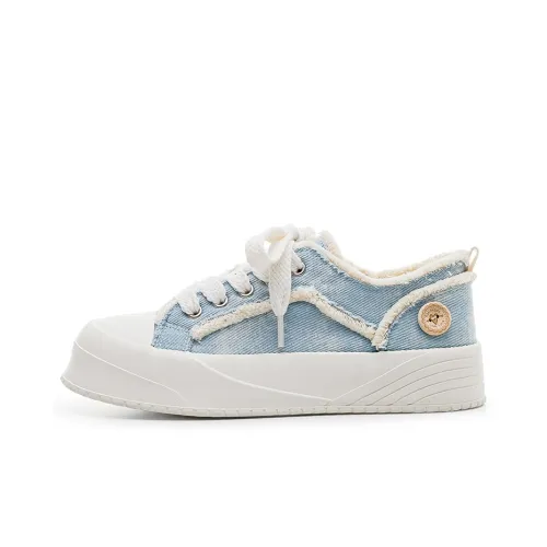 Warrior Wear resistant And Lightweight Canvas Shoes Women's Light Blue