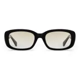 Black Frame with Yellow Lens