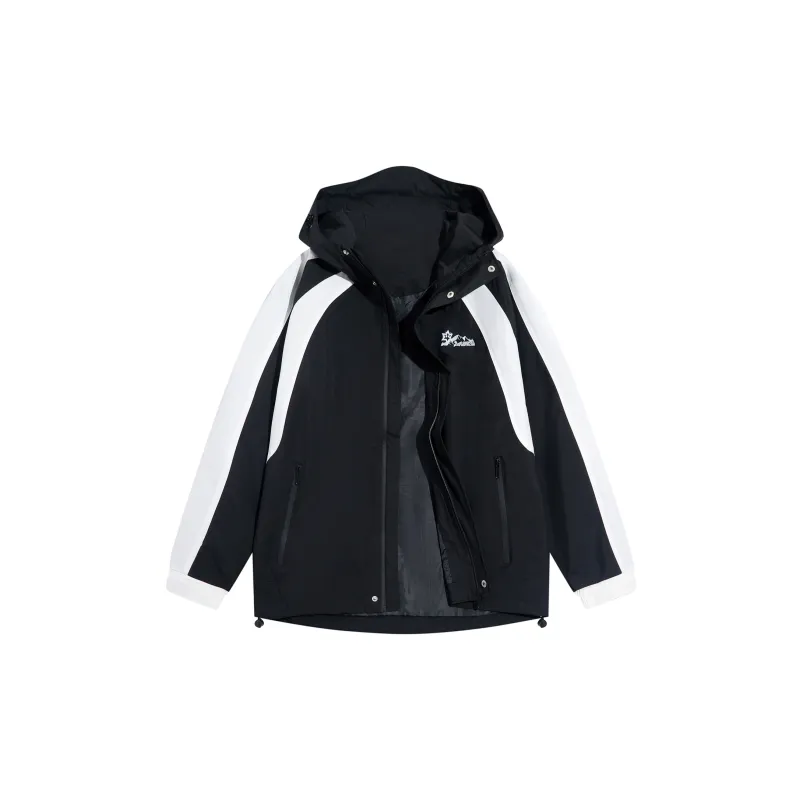 CSKS Jackets Coats Unisex Black White-1