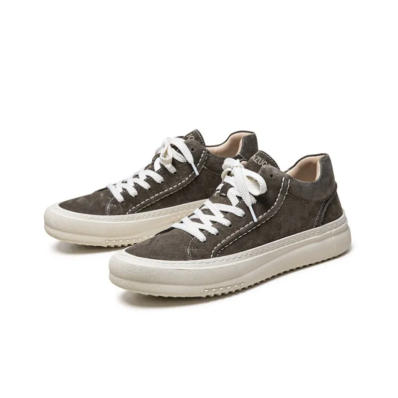 Rummaden Slip Resistant, Abrasion Resistant, Lightweight Low Top Skateboard Shoes Men's-1