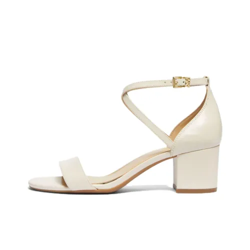 MICHAEL KORS Serena Strap Sandals Women's Milk White
