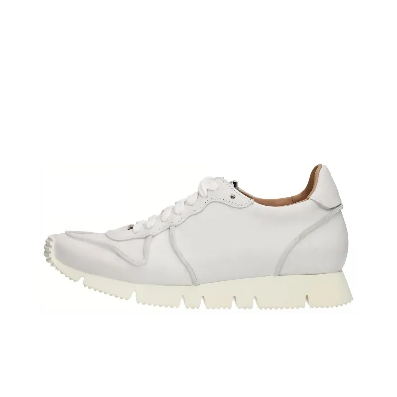 BUTTERO Low Top Casual Shoes Women's White-0
