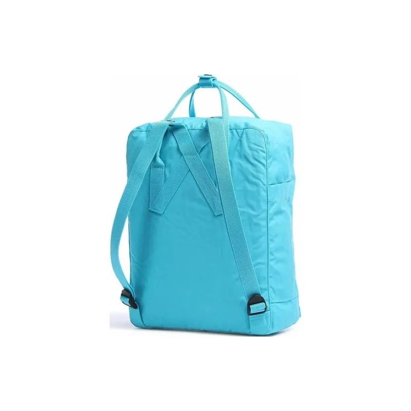 Fjallraven Kanken Ethenyl Hiking Bag Backpack Regular Unisex Deep Turquoise-4
