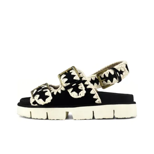 MOU Fashion Sandal Women's White Black