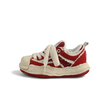 DOLIN COLLECTION Skateboard Shoes Unisex Burgundy