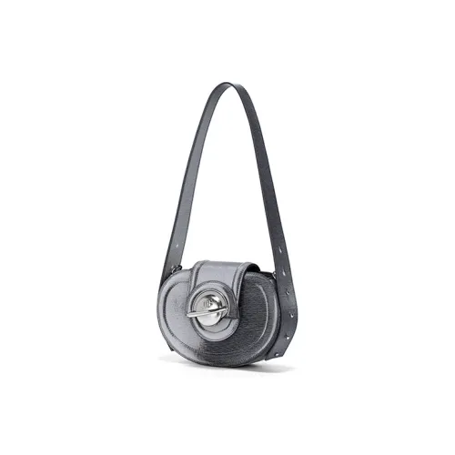JELLYTOYBOY PU Mercury Bag Shoulder Bag Hot Girl Crossbody Bag Small Size Women's Silver