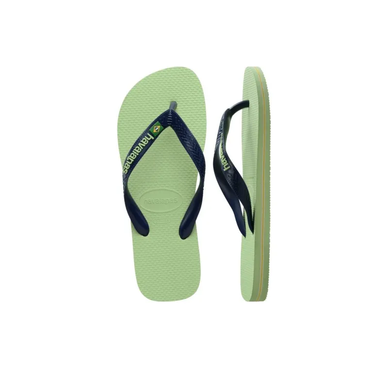 Havaianas Abrasion Resistant Flip Flops Women's Green-4