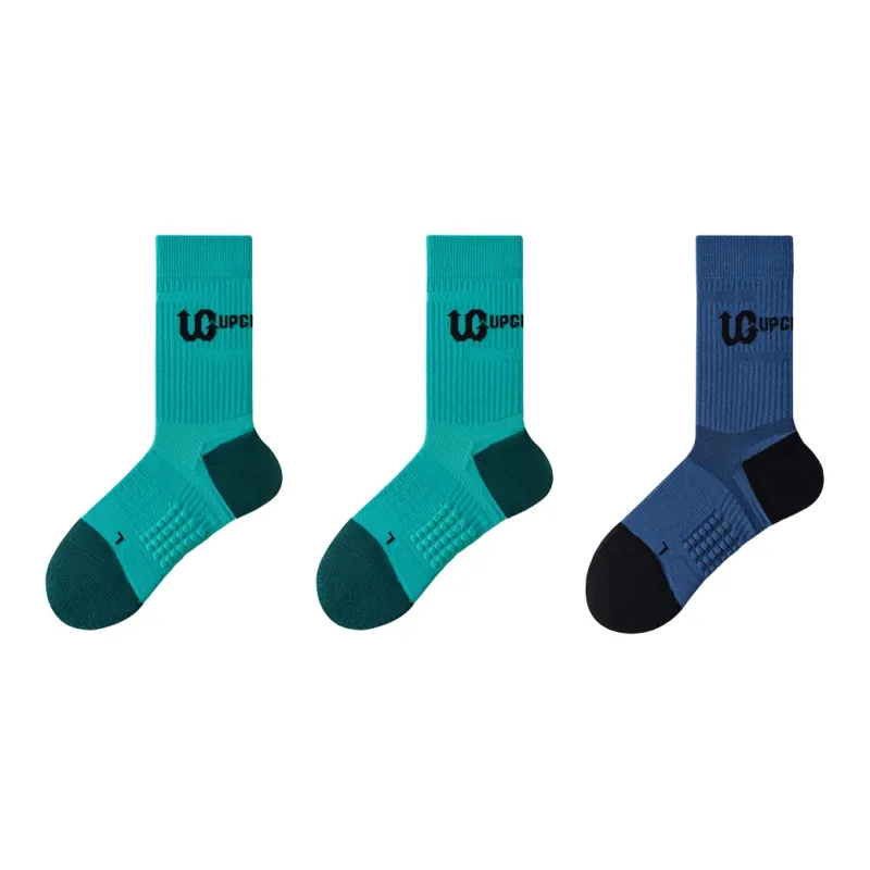 UGUPGRADE Basketball Socks Men's 3 Pack-9
