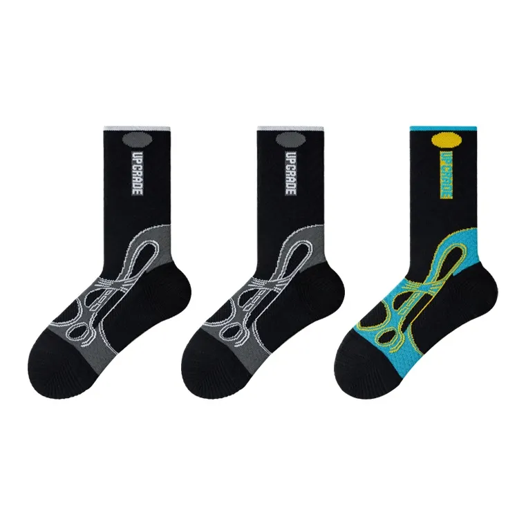 UGUPGRADE Basketball Socks Unisex 3 Pack-8