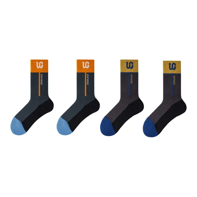 UGUPGRADE Basketball Socks Men's 4 Pack-3