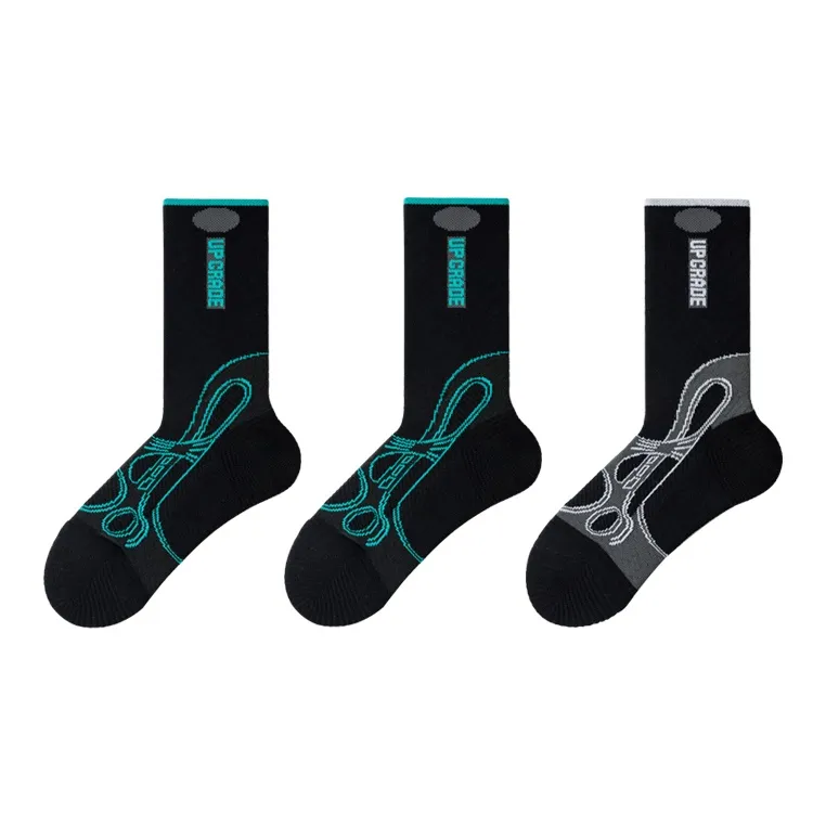 UGUPGRADE Basketball Socks Unisex 3 Pack-9