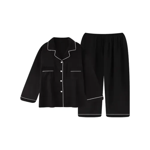 Ta Yan Pajama Set Women's Black