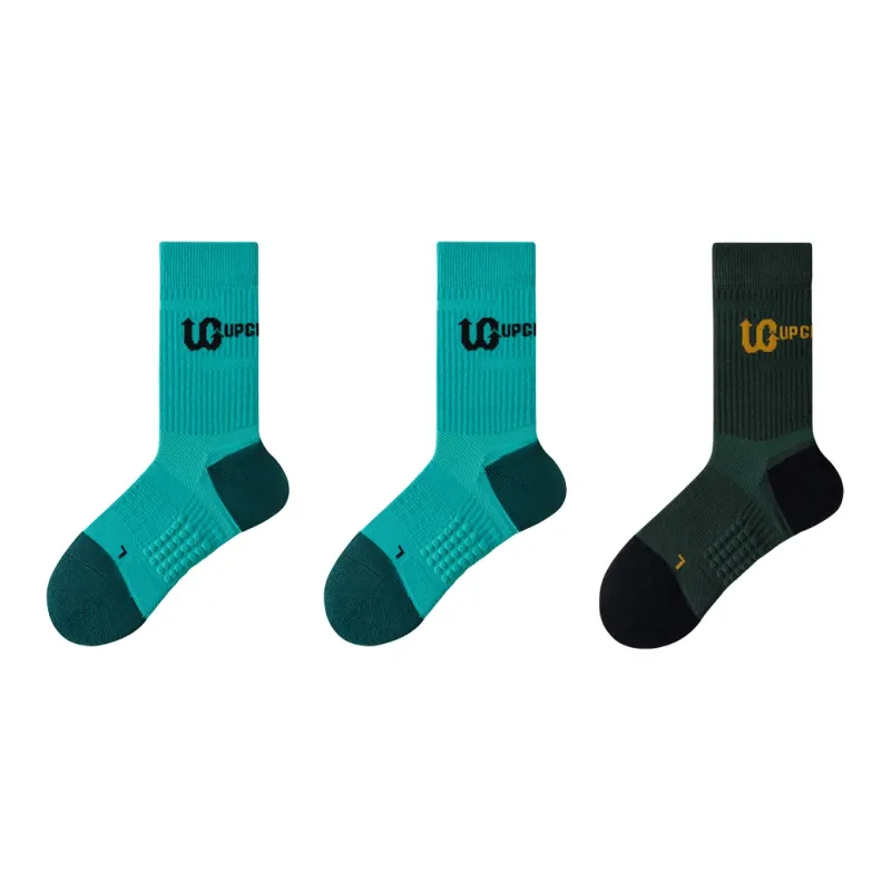 UGUPGRADE Basketball Socks Men's 3 Pack-8