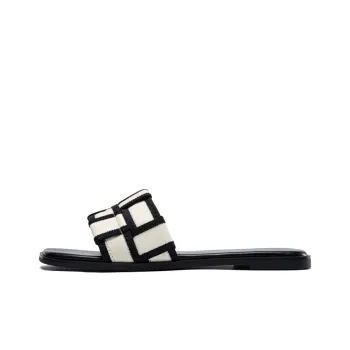 ZHR Slide Slippers Women's Beige Black