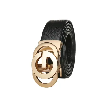 LUCKY LION Leather Belts Men