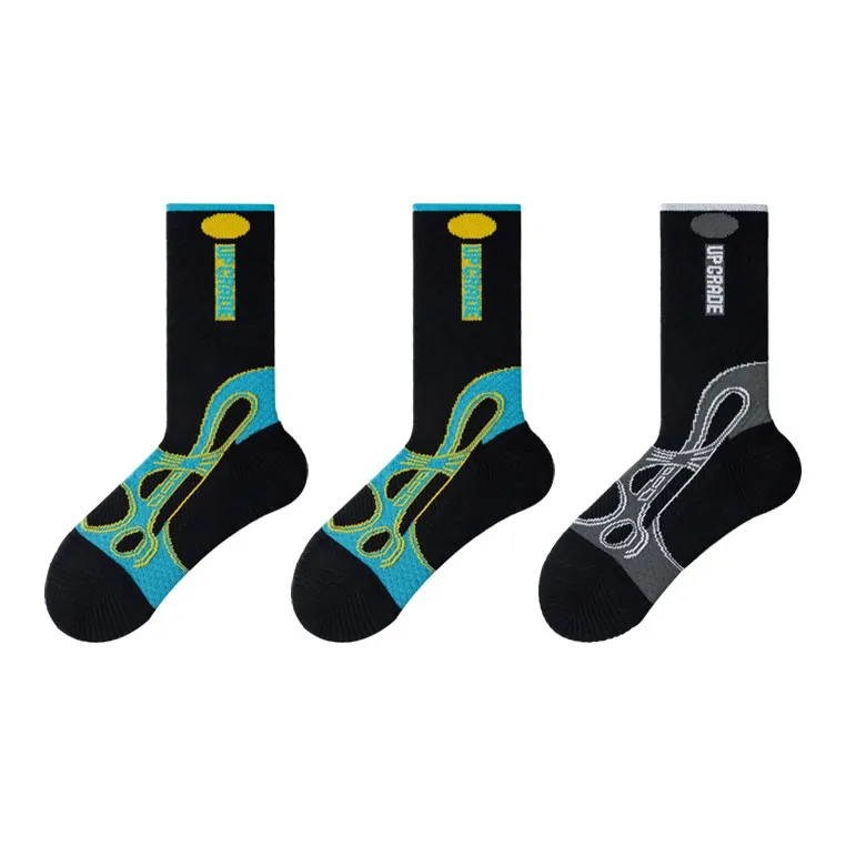 UGUPGRADE Basketball Socks Unisex 3 Pack-11