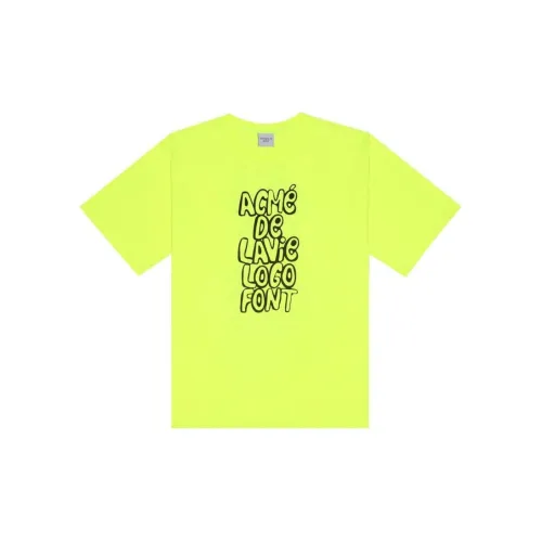 Acme De La Vie T-Shirts Unisex Neon Yellow