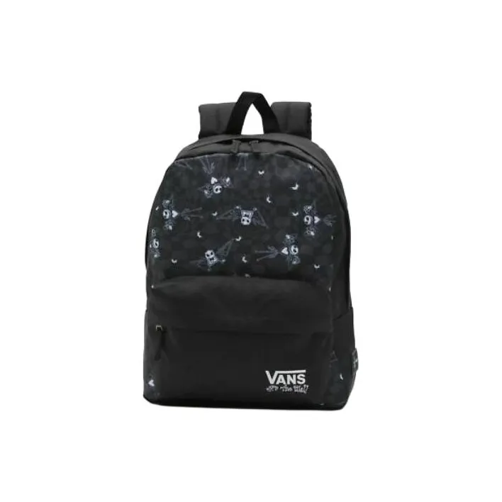 Vans ×DISNEY Collaboration Polyester Backpack Regular Unisex Black-6