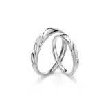 925 Sterling Silver - Couple Rings