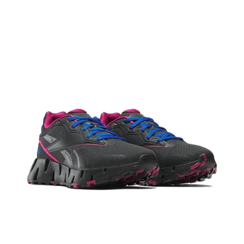 Reebok Women's Zig Dynamica 4 Adventure 'Pure Grey Blue Pink'-2