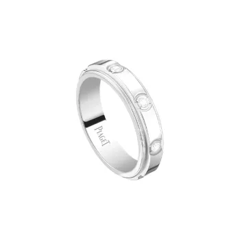 Piaget Possession Turn Life On Rings Women's Silver